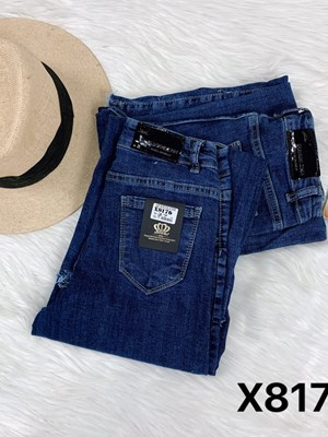 Jean ống suông X8176