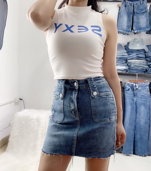 Váy Jeans V3237