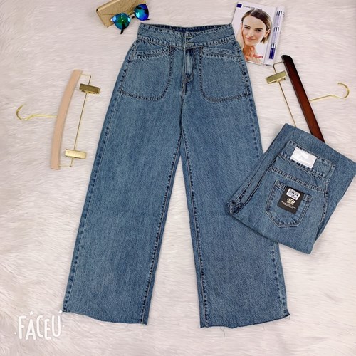Quần Jean ống suông X8184