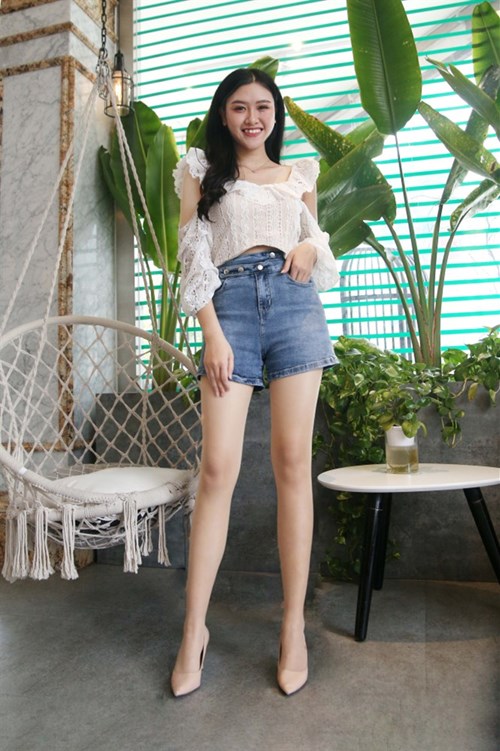 Jean cạp đôi thiết kế