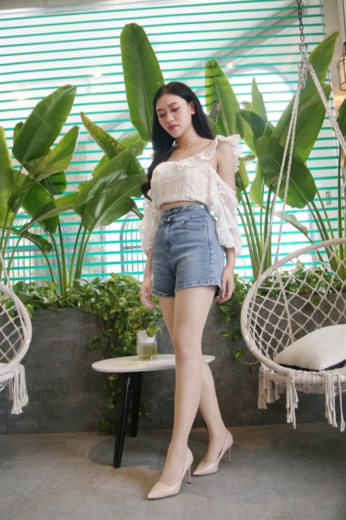 Jean cạp đôi thiết kế