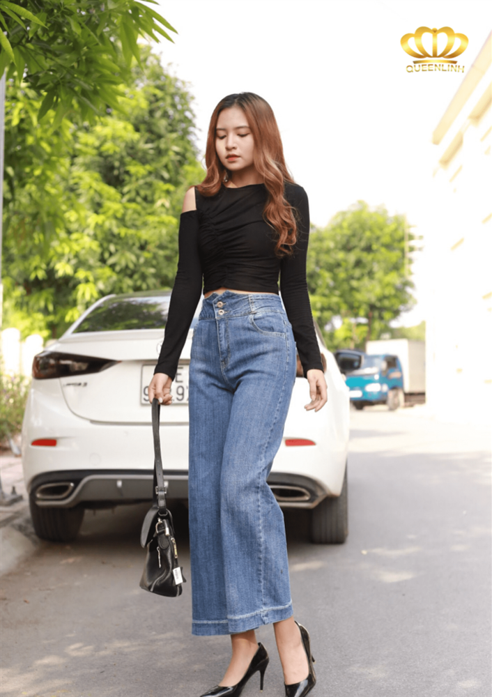 jean ống suông - X8198