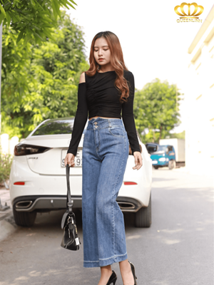 jean ống suông - X8198