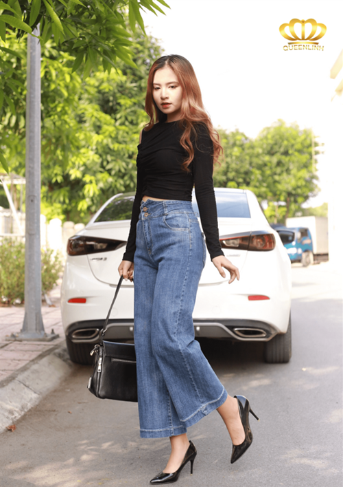 jean ống suông - X8198