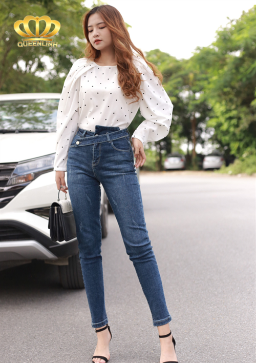 jean boy cạp cá tính